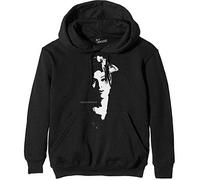 Winehouse Amy - Felpa # L Black Unisex # Scarf Portrait