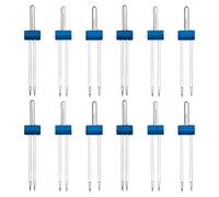 Winfred 12 Pezzi Doppi Aghi per Macchina da Cucire, con Scatola (2mm * 4, 3mm * 4, 4mm * 4)