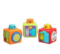 winfun - 3 cubi impilabili con attività (44227), colore/modello assortito