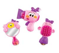 Winfun Fashion Tot Beauty Gift Set Interactive Hairbrush, Mirror And Hair Dryer