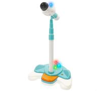 winfun Microfono senza fili, supporto regolabile, luci colorate, melodie per bambini, effetti vocali e applausi, suoni Beatbox, karaoke per bambini, giocattolo musicale, +36 mesi (39374)