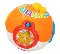 winfun, Palla musicale con luce e suono, palla con musica, animali marini, palline sensoriali bambino, giocattoli stimolazione precoce, palla sonoro, palle per bambini, regali 6 mesi (47257)