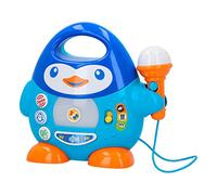 winfun-44754 Pinguino Karaoke, Colore Blu, Small, 44754