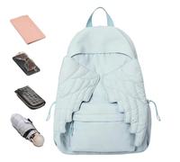 Wing Backpack - Large School Bookbag with Wings, Student Travel Bag
