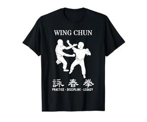 Wing Chun Arti Marziali Disciplina Pratica Filosofia Maglietta