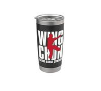 Wing Chun Close Range Combattimento Arti Marziali Fighter Wing Chun Bicchiere termico in acciaio inox doppia parete
