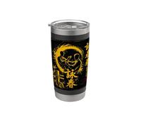 Wing Chun Kung Fu Bicchiere termico in acciaio inox doppia parete