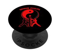 Wing Chun Kung Fu Yin Yang PopSockets PopGrip Adesivo
