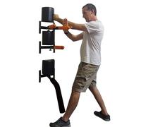 Wing Chun, manichino per allenamento Kung Fu, con braccia a molla, bersaglio per arti marziali salvaspazio per Tai Chi e allenamento di autodifesa