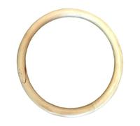 Wing Chun Rattan Ring - Traditional Bamboo Wrist Trainer, Strength Exercise Device for Kung Fu, Martial Arts Grip Strengthener, Forearm Mobility Ring for Men and Women, Solo Drills Kit