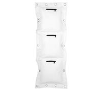 Wing Chun Wall Wall Target Tela Borsa da punzonatura sacchetto di sabbia vuota con cerniera per boxe Muay Thai Kung Fu Allenamento adatto agli adulti Praticanti di arti marziali (3 bottiglie per