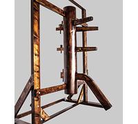 Wing Chun Wooden Dummy with Structure (01 Walnut)