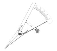 Wing Divider Tool - 3.35 Inch Adjustable Marking Gauge Tool | Mini Edge Press - Precision Screw with Lightweight Portable Design for Accurate Marking, Leathercraft Sewing & DIY projects