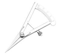 Wing Divider Tool - 3.35 Inch Adjustable Marking Gauge Tool | Mini Edge Press - Precision Screw with Lightweight Portable Design for Accurate Marking, Leathercraft Sewing & DIY projects