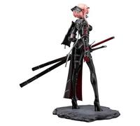 Wing Falslander Pvc 1/7 Samurai Statue 25 Cm Nero
