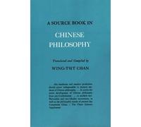 Wing-tsit Chan A Source Book in Chinese Philosophy (Tascabile)