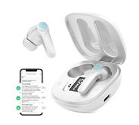 WingFly AI Auricolari di Traduzione in Tempo Reale, Auricolari Traduttore di Lingue Bluetooth 3 in 1 per 144 Lingue, Cuffie Traduzione Simultanea, Con Bluetooth App Adatti a iOS e Android (Bianco)