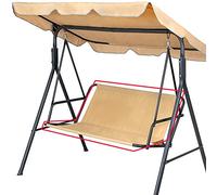 WingFly Coprisedile da Giardino per Dondolo, per Sedia a Dondolo da Giardino, Coprisedili per Altalena da Giardino, Copertura per Sedia da Giardino, 2 e 3 Posti