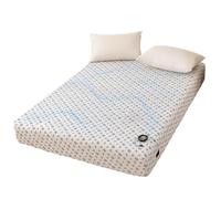 WingFly Lenzuolo di messa a terra conduttivo, 100x190cm, con 10% fibra d'argento e 90% cotone biologico, Tappetino da terra secondo la norma UE per Sonno Migliore Recupero Energetico