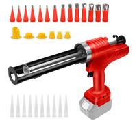 WingFly Pistola per Silicone a Batteria Compatibile con Makita 18 V, Pressa per Cartucce a Batteria con 6 Velocità, 310 ml pistola sigillante per cartuccia (Senza Batteria)