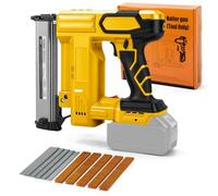 WingFly Pistola per Unghie a Batteria Compatibile con Dewalt 18 V, 20 V, Chiodatrice Professionale a Batteria con 1000 Chiodi, Pistola Elettrica per Progetti Fai Da Te in mobili, Falegnameria