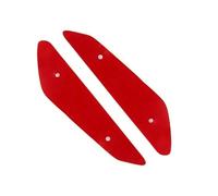 Winglet Aerodinamico Spoiler Anteriore Per BMW S1000RR 2010 2011 2012 2013 2014 2015 2016 2017-2018 HP4 Carenatura Per Moto Kit Ala Aerodinamica Aletta Fissa(Replace-Red)