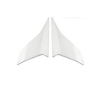 Winglet Aerodinamico Spoiler Anteriore PER CFMOTO CF250SR CF 250SR 250 SR 300SR Spoiler Naked Con Carico Aerodinamico Laterale Alette Fisse Carenatura Ali Deflettori(Pair spoiler-white)