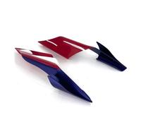 Winglet Aerodinamico Spoiler Anteriore PER RS660 2021 2022 2023 2024 2025 Accessori Per Pedane Posteriori Per Motociclette Alettone Fisso(Matte Red Blue)