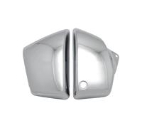 Winglet Aerodinamico Spoiler Anteriore Per Shadow VT1100 Per ACE Per Aero Per Sabre 1999-2008 Per Motociclette Coperchio Laterale Batteria Protezione Telaio Carenatura(Cromo)
