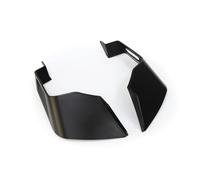 Winglet Alettone universale per moto, spoiler aerodinamico con adesivo decorativo Alette per moto(Nero)