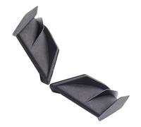 Winglet Carenatura Motociclistica - Motociclistiche Alare Di Estensione Laterale | Deflector Flusso D'aria | Build Aerodinamica A Fit Laterale Con Stabilità Migliorata, Alette Per Motociclette Per