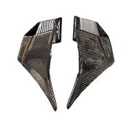 Winglet Per Kawasaki Per Ninja 400 EX400 Z400 2018-2021 2023 2024 Specchietti Retrovisori Per Moto Winglets, Alette Aerodinamiche Alette per moto(Type A Glossy Carbon)