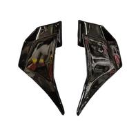 Winglet Per Kawasaki Per Ninja 400 EX400 Z400 2018-2021 2023 2024 Specchietti Retrovisori Per Moto Winglets, Alette Aerodinamiche Alette per moto(Type A Glossy Black)