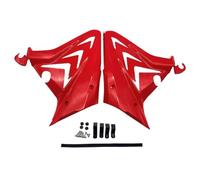 Winglet Spoiler Per CBR650R 2019 2020 2021 2022 2023 Spoiler Laterale Anteriore Per Motocicletta Ali Anteriori Spoiler Anteriore Per Moto Kit Accessori(Red)