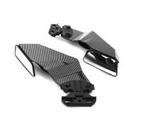 Winglets Per Ducati 899 1199 1299 959 Per Panigale 1198 1098 848 V2 V4 V4S Spoiler laterale regolabile con vista posteriore Aerodinamico Wing(ABS carbon fiber)