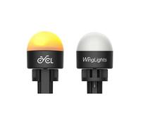 CYCL WingLights Pop for e-Scooters Frecce per Monopattino Elettrico | Indicatori di Direzione Compatibile con Manubrio a Profilo Luna Crescente | Batteria Caricata LED Arancione Luci Lampeggianti
