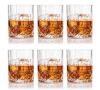 WinGluge 6 Pezzi Bicchieri da Whisky, 330 ml Bicchiere di Cristallo Senza Piombo per Cocktail, Bicchieri Vetro, Bellissimo Regalo