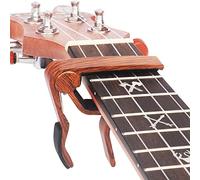 WINGO Pro ukulele Capotasto per Soprano Contert Baritono ukelele, Colore Palissandro.