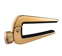 WINGO universale Capotastos Capo per chitarre folk, chitarre acustiche e classiche di 6 o 12 corde, D'oro.