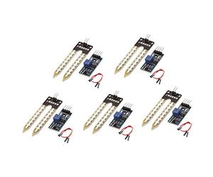 WINGONEER 5pcs suolo igrometro Umidità rilevamento acqua Sensor Module YL-69 sensore e HC-38 Module per Arduino