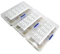 WINGONEER 600PCS 30 Valori da 10pF a 10uF (ogni valore 20pz) Multistrato Monolitico Ceramica Kit Assortimento di Condensatori + Scatola di Plastica