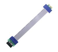 WINGONEER Cavo di estensione PCI-Express PCI-E 1X carta della colonna montante Flex Extender per PC