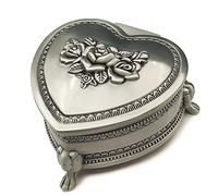 Wingostore - Carillon musicale in lega di metallo, con meccanismo dorato, per Natale, compleanno, San Valentino (HearShapedMetal1YMSS, You are my sunshine)