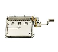 Wingostore - Meccaniche per carillon a manovella con 30 note, ingranaggi in rame, kit per creare uno strumento musicale fai da te 30notesMovementCopperGear