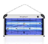 WingRepel Trappola per zanzara elettrica UV lampada anti zanzara interna 30 W, 2400 V uccide zanzara elettrica efficace per mosche, vespe, moscerini, zanzare, tarme