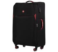 Wings Dipper - Custodia morbida da 28", 110 l, con serratura TSA e ruote doppie a 360°, colore: Nero, Nero , 79x47,5x32, valigetta