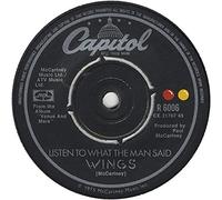 WINGS - listen to what the man said 45 rpm single