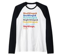 Wings of Fire Ampersand Names Maglia con Maniche Raglan