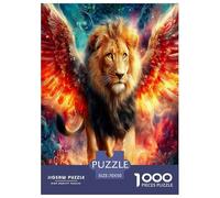 Wings of Fire Black Lion 1000 Pezzi Puzzle Classici Per Adulti E Bambini Da 14 Anni E Più Giochi Rilassamento E Intelligence Sfida Impossibile - Regalo Per Amore E Amico 70x50cm/1000pcs