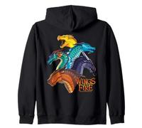 Wings of Fire Dragon Heads Felpa con Cappuccio